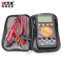 Victor VC9808 3 1/2 Digital multimeter elektrisk mätarinduktans DCV ACV DCA R C L F