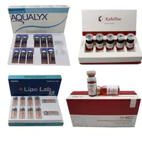 Aqualyx Red Ampoule Solution Dissolve Lipolab Injeção de lipólise Lipólise queimador de gordura V-line Sol Slimming Baby Face Kabelines