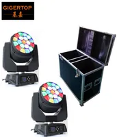 Flughülle 2in1 Packung mit 2pcslot Big Bee Eye LED Moving Head Zoom -Funktion 460 Grad RGBW 4in1 1915W Beam Effect Light TP4158911