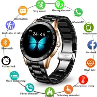 Schermo a colori Sport Smart Watch Men Fitness Tracker per iPhone/Xiaomi Funzione di pressione arteriosa Funzione Smartwatch