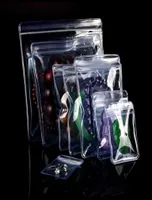100pcslot PVC Antioxidatie Clear Zip Lock Bag Sieraden Jade Gift Craft Opslag Pakjes Zakelijke hersluitbare gripafdichting 28180401