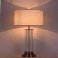 Lampade da tavolo in cristallo leggero moderno Minimalista Lampada da comodino Nordic Desk Lamp LR0028788609