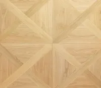 Plancher en bois de bois de ch￪ne blanc personnalis￩ plancher de bois franc Versailles Versailles con￧ue Polygon Decorative Birman Teblack Walnut Birch3346517