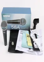 최고 품질의 와이어 단일 핸드 헬드 마이크 시스템 Beta58 58A UHF Professional Karaoke Microphone 6828592