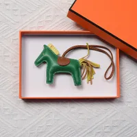 Pingente de bolsa feminina cl￡ssica de alta qualidade de couro artesanal Chain Chain Horse Pinging Meta com caixa