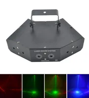 AUCD 6 lente DMX 512 Projector RGB Rede de feixe de ilumina￧￣o a laser 12 Big Patterns Proje￧￣o combo disco KTV Home Party DJ S5530535
