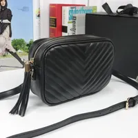 Handbag Women Luxurys Designers Bags 2021 Casual travel tassel small square bag PU material fashion shoulder bag&#039;s wallet