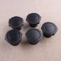 Parties 5pcs ABS ABS Black Air Air Climating Outlets Vents Universal Fit pour voiture RV Yacht Marine Boat Accessories 193M