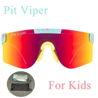 Outdoor Eyewear Sunglasses PIT VIPER XS Kids 3-8 Years Old Polarized For Boys Girls Sport Fishing UV400 Sun Glasses With Box 221110
