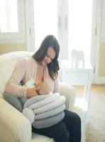 الوسائد المولودة للأطفال حديثي الولادة متعدد الوظائف التمريض للرضاعة الطبيعية غطاء قابلة للغسل وسادة نموذجية قابلة للتعديل الوسادة الرضعية BAB7571074