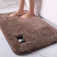 Carpets Water Absorption Rug Bathroom Mat Anti Skid Fluffy Shaggy Area Kitchen Door Floor Carpet Tapis Salle De Bain