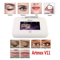 プロのパーマネントメイクタトゥーマシンArtmex v11 Eye Brow Lips Microblading Derma Pen Pen MicroNeedle Skin Care MTS PMU DHL273I