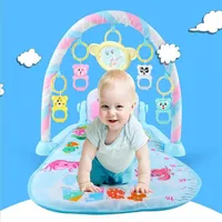 New Multifunction Soft Baby Play Mat Activity Piano Pedal Fitness Frame Music Bed Bell Pay Gym Toy Floor Crawl Blanket Carpet197N