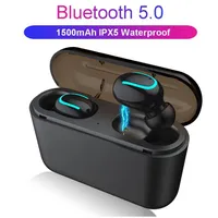 HBQ Q32 Bluetooth 5 0 hörlurar TWS Trådlösa hörlurar Blutooth Earphone Hands hörlurar Sport Earbjudningar Gaming Headset Telefon Retail236G