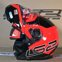 LS2 FF325 Strobe Flip Up Helmet Motorcycle Road Road Civik Zone Caschi Capacete Cascos Moto Casques2483