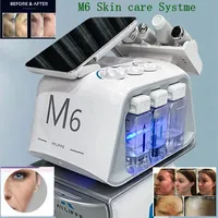 6 in 1 H2O2 Deep Cleansing Hydro Dermabrasion Ultra-Micro Hydrogen Oxygen Small Bubble Cleansing Facial Moisturizing Skin Management Beauty Device