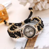 Watches Neue Mode Frauen Armband Uhr Gold Quarz Geschenk uhr Kleid Leder Casual Uhren Mujer 42RP
