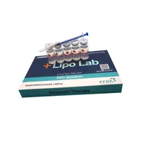 Limning av lipolys Lipolytics Lipo Lab PPC Lösning 10 ml x 10 injektionsflaskor Lipolab -injektion 100 ml
