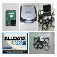 diagnostic tool super mb star c5 and alldata 10 53 software hdd 1tb with laptop cf30 star diagnose for 12v 24v ready to work2385