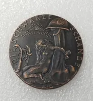 Germania 1920 moneta commemorativa La medaglia di vergogna nera Silver rare copia Copia decorazione per la casa Accessori 8066282