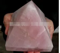 Nat Ure Rose Quartz Crystal Pyramid Point Healing0123458754237