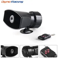 12V 7 Sounds 130dB Wireless Electronic Siren Loud Car Warning Alarm Police Fire Siren Horn Car ccessories253F