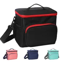 Outdoor Bags Stuff Sacks Portable Picnic Cool Bag Refrigerated Insulated Lunch for Camping Shopping Gym Travel Student Box Women and Men 221109
