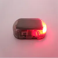 USB طاقة الطاقة الشمسية LED Car Alarm Light antift revalning flash fluking flight flugh