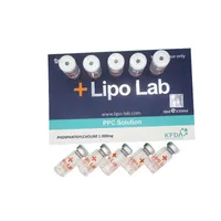 Korea Body Slimming Lipo Lab PPC Lipolytic Solution for Arms Fat uppl￶s 10Vials Aqualyx Lose Loss Weight