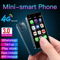 Original Soyes XS12 Full 4G LTE Cell phones Mini Android Smartphone 3GB 64GB MTK6737 2050mAh XS Dual Sim Card Mobile Cellphone NFC Fing290C