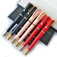 Yamalang klasik lüks kalem asil hediyeler serisi tükenmiş kalemler lunapark pen mürekkep kalemleri pembe kırmızı black228w