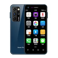 Soja d'origine XSN5 Android Cell Phones Super Mini Smartphones 3 Go 32 Go 5 0MP Double SIM Téléphone Mobile Small 4G LTE Touch Screen Face ID S288N