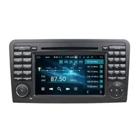 CarPlay Android Auto DSP 2 DIN 7 PX6 Android 10 CAR DVD Stereo Radio GPS för Mercedes-Benz ML-klass W164 ML300 350 450 500 GL-klass 248T