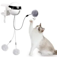 Electric Automatic Interactive Puzzle Smart Cat Teaser Toys Pet Supply Lifting Balls Launcher