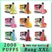 Bang XXL XXtra Disposable Cigarettes Vape Pen Price 2000 Puffs 6.0ml 2% 5% 6% Capacity Free 800mah Battery 24 Flavors Vs Fast Send