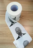 Nieuwheid Joe Biden toiletpapier servetten Roll grappige humor gag geschenken keuken badkamer houten pulp tissue bedrukte toiletten papieren servet5340995