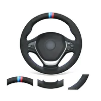 DIY Custom Soft Black Suede Wheel Cover for BMW 3 Series F30 F34 F33264Z