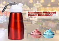500 мл N2O Dispenser Cream Whipper Coffee Dessert Sauces Buckper Whipper Алюминиевый сплав кремовый производитель пены торт инструменты Sea7460345