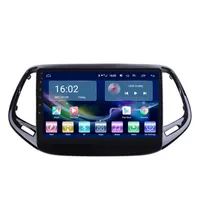 Bilradio multimedia spelare 2-Din video Android f￶r Jeep Compass 2017-2018 GPS Navigator Audio Bluetooth Stereo204L
