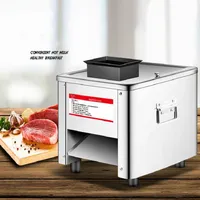 Meat Grinders 2021 Roestvrij stalen Slicer Desktop Commerciële multifunctionele Volledig automatische elektrische groentesnijder gesneden269n