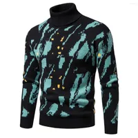Erkek Sweaters Trend Sweater Erkek Kış Gevşek Örgü Hip Hop Sokak Giyim Örgü Saklama Erkek Giysileri
