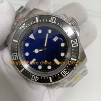 Top 2 Color Automatic Watch Men&#039;s 44mm Black Blue Dial Sapphire Glass Wristwatches Ceramic Bezel Date Cal.3235 Mechanical V12 904L Watches Wristwatches