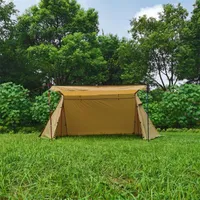 Zelte und Unterkünfte 2 Personen Ultraleichte Zelt tragbarer 4 -Season Outdoor Camping Shelter Rucksackwanderweg Sonnenstange