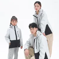 Men&#039;s Jackets Super Soft Stormsuit Women&#39;s Tide Brand Three In One Removable Two-piece Set Plush Autumn And Winter Mountaineering Jacket