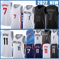 Mężczyźni kobiety młodzież Brooklyn'Nets''Custom 7 Kevin Durant 11 Kyrie Irving 30 Seth Curry 1 T J Warren 10 Ben Simmons Basketball Jerseys