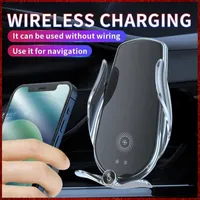 Téléphone de chargeur de chargement de voiture magnétique pour Mercedes-Benz Wireless Car-Charge Air Vent Capteur Smart Capteur Battery Clamping pour iPhone Samsung All Mobile