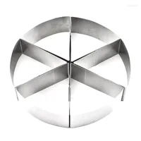 Baking Tools Stainless Steel Round Cake Cutting Mousse Ring Mold Slicer Kitchen
