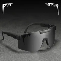 Gafas de sol al aire libre Gafas de sol Pit Viper Men de lente de gran tamaño Gafas Gafas para mujeres UV400 Gafas a prueba de viento de Sol Branded 221110