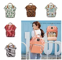 L￩opard Print Mommy Sacs Mommy Diaper Bags Maternity Backpacks Nouveaux sacs ￠ dos multifonctionnels M￨re sac ￠ dos 25 couleurs LXL313L16672360