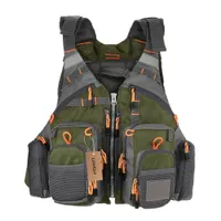 Tactical Vests Lixada Fishing Breathable Outdoor Sports Fly Swimming Life Safety Waistcoat Survival Utility with Chest Pockets Co 221111